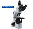 Microscopio Optika trinoculare