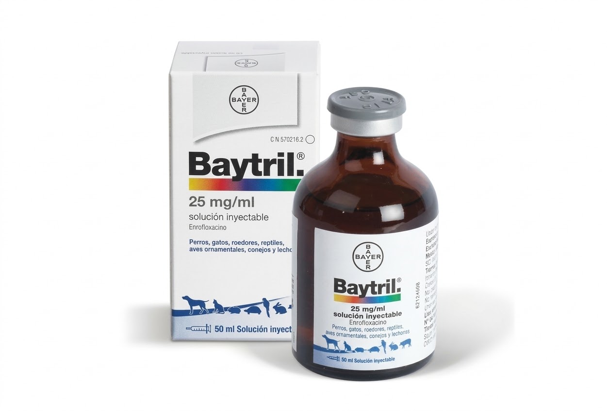 BAYTRIL INIET 2,5% FL 50 ML