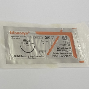 MONOSYN AGO TONDO USP 3/0 - 2EP