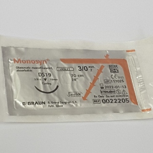 MONOSYN AGO TRIANGOLARE USP 3/0 - 2 EP