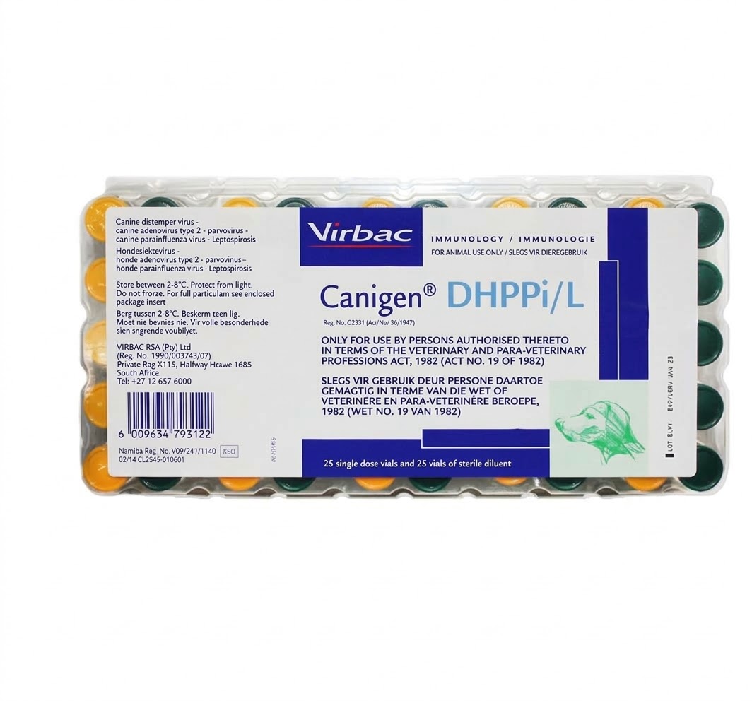 CANIGEM DHPPI/L 50 FL 1 DS