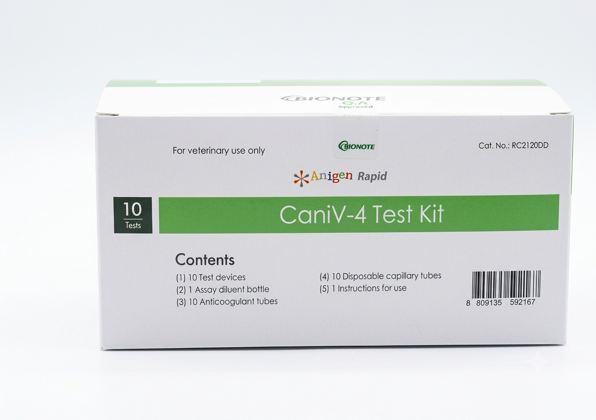 CANIV-4 - KIT 10 TEST (DIROFILARIA,EHRLICHIA,LYME BORRELIA,ANAPLASMA)