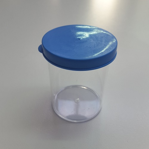 CONTENITORE UNIVERSALE 60ML TAPPO AZZURRO