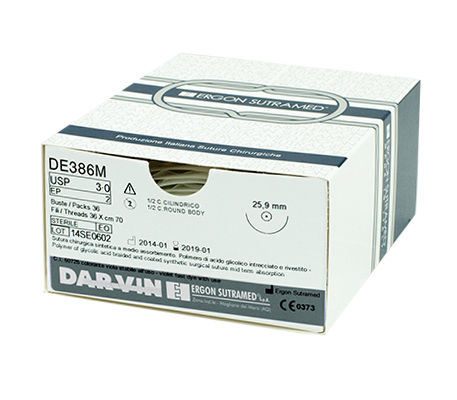 Dar-vin pds ago tondo 26mm DD378M-36 cf. 36 pz.