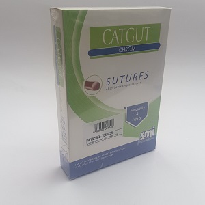 Catgut chrom discoflac SMI-AG USP 2/0-3,5 EP