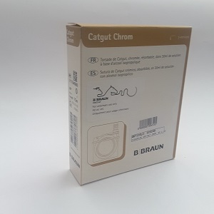 Catgut chrom discoflac SMI-AG USP 0-  4 EP