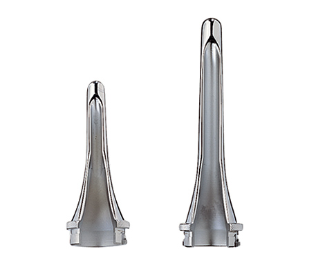 Speculum di metallo scanalati 90mm