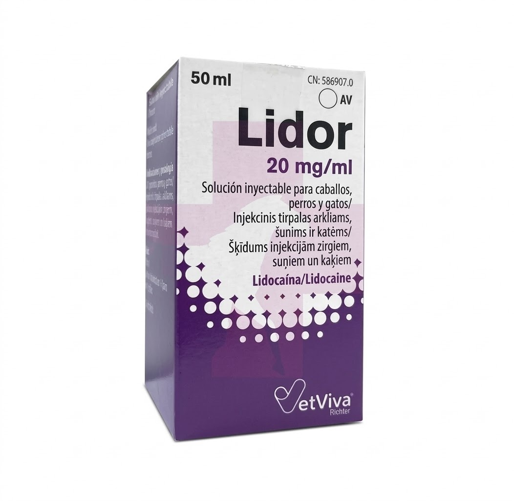 LIDOR 100ML 20MG/ML
