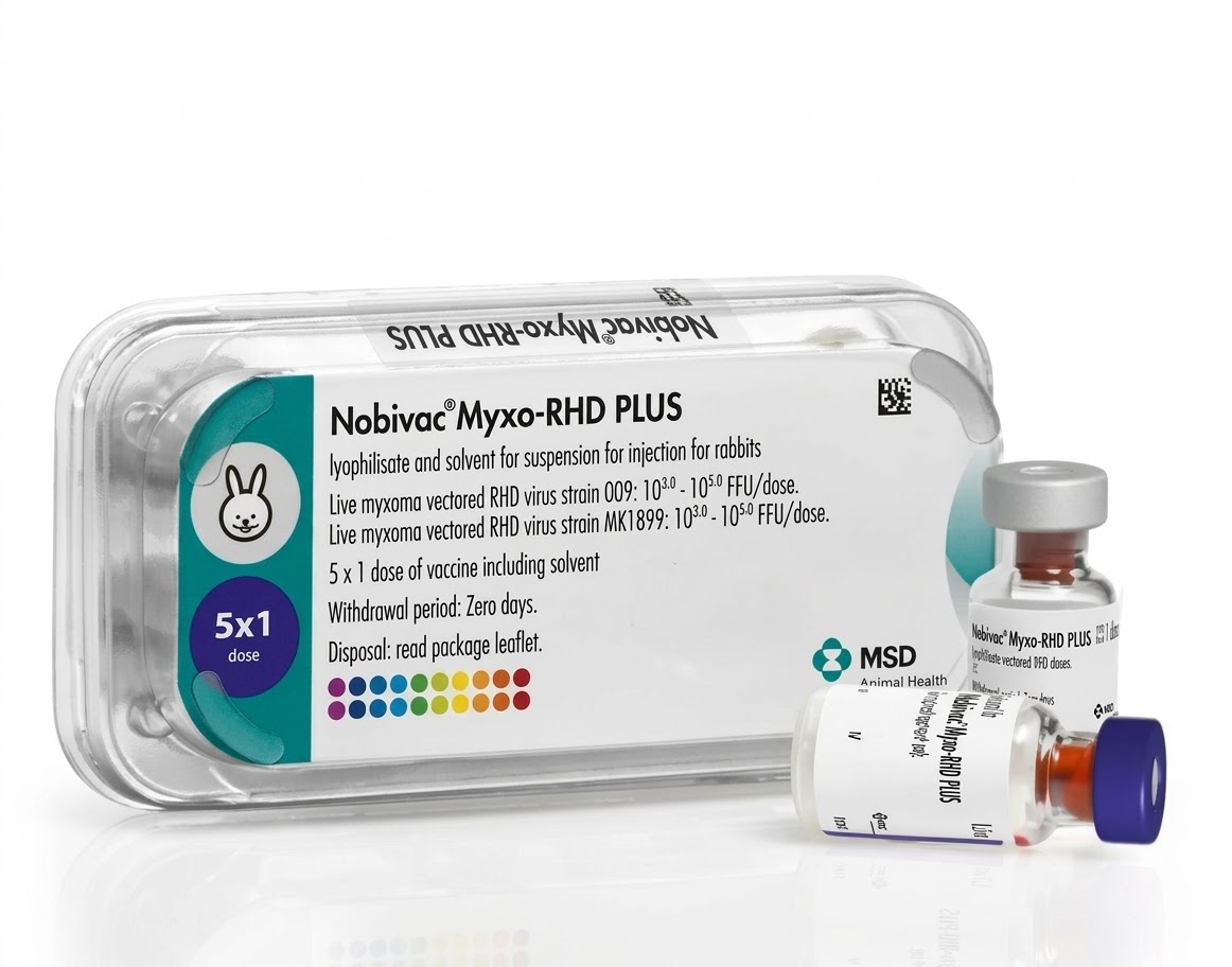 NOBIVAC MYXO-RHD PLUS 5 DS