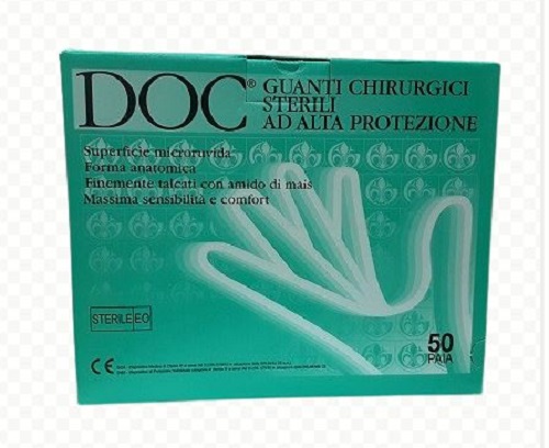 Guanti in lattice sterili Mis.7.5 DOC