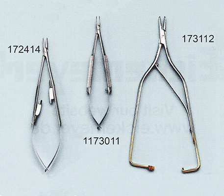 Set 3 Forbici Iris Curve 4.5" - Strumento Chirurgico/dentale In - Foto 6